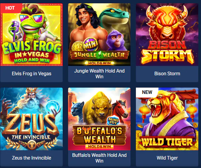 Slot Games at Jackpoty Casino